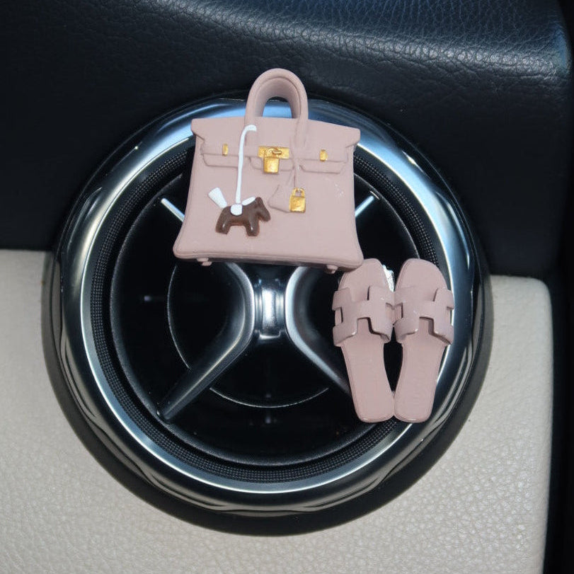 Luxury Inspired Bag Air Freshener Clip: The Caramel