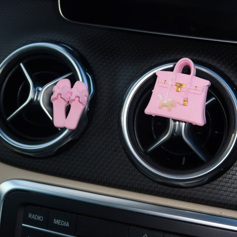 Luxury Inspired Sandals Air Freshener Clip: The Rosé