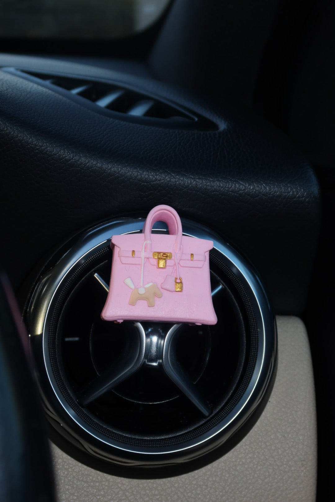 Luxury Inspired Bag Air Freshener Clip: The Rosé