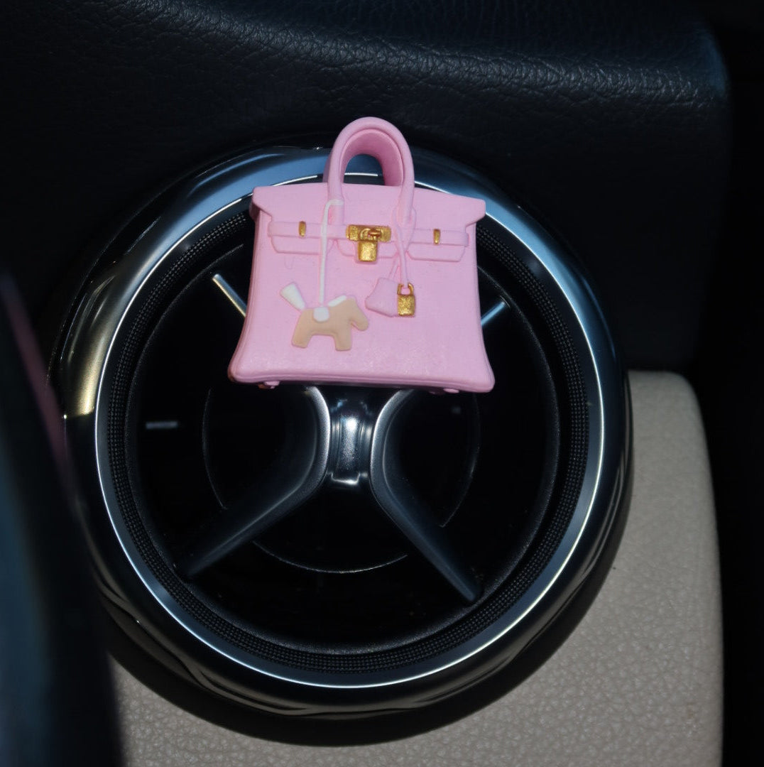 Luxury Inspired Bag Air Freshener Clip: The Rosé
