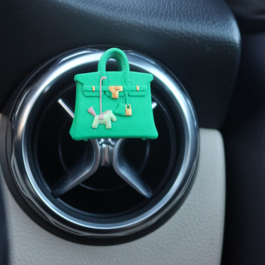 Luxury Inspired Bag Air Freshener Clip: The Vert