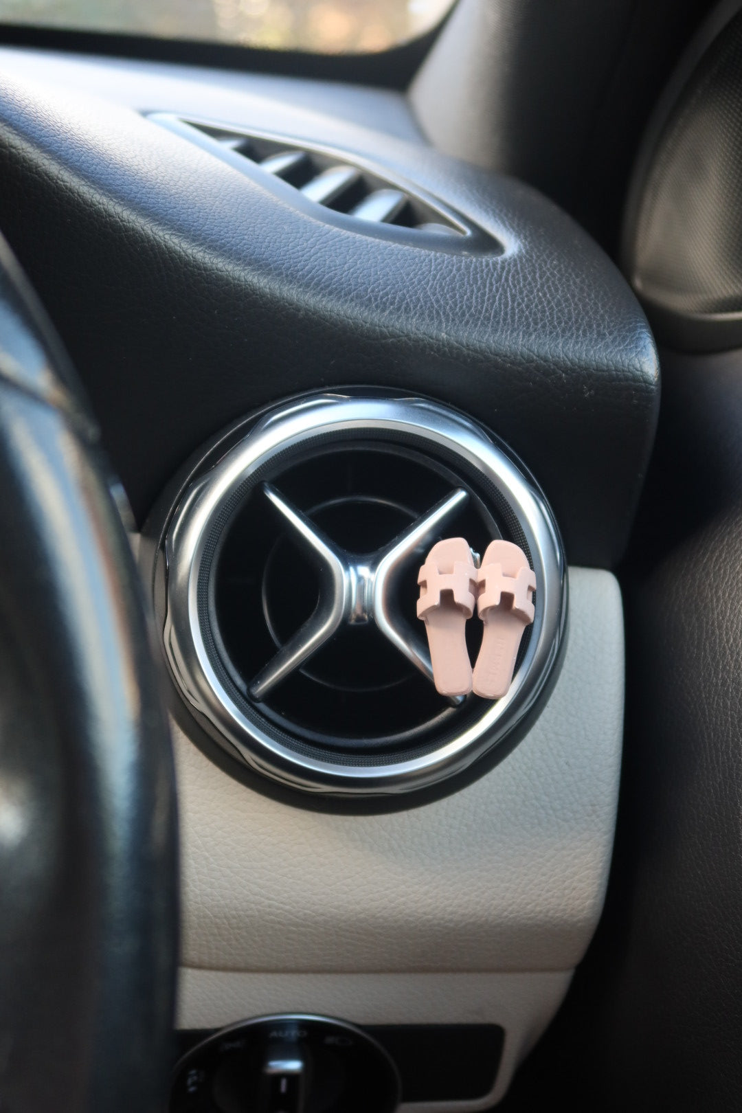 Luxury Inspired Sandal Air Freshener Clip: The Caramel