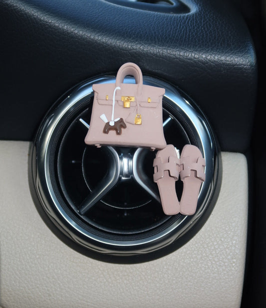 Luxury Inspired Bag Air Freshener Clip: The Caramel