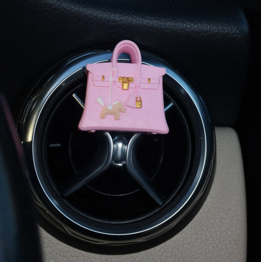 Luxury Inspired Bag Air Freshener Clip: The Rosé